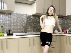 Amatéři, Velké péro, Pár, Stříkání spermatu, Extrémní, Orgasmus, Teenka, Kozičky