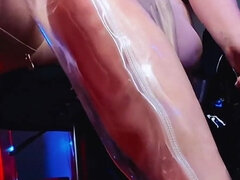 Lick up His Alpha Cum off My Clear Boots