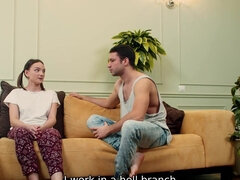 Lizanie dupy, Zbliżenie, Obcasy, Mistress, Rosyjski, Ogolona, Pończochy, Ssanie