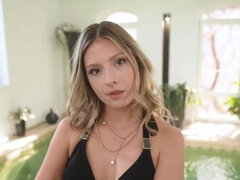 Anal, Nana, Grosse bite, Blonde, Sucer une bite, En gros plan de très près, Piscine, Pov