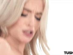 Anal, Lamer culo, Rubia, Mamada, Engañando, Penetracion con dedos, Abierta, Tetas