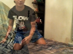 Jato de porra, Pau, Punheta