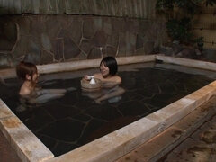 Naughty Behavior In Japanese Onsen Spa  - Spa