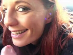 Hot German Sex with Dominic Ross & Jasmine Rouge - Blowjob & Facial Cumshot