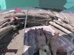 Amateur, Playa, Atrapados, Polla, Hd, Al aire libre, Público, Esposa