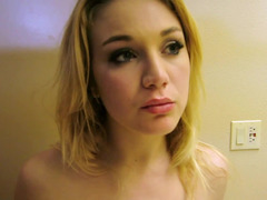 Grosser arsch, Blondine, Blasen, Süss, Hundestellung, Hardcore, Selbstgemacht, Pov