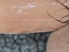 Fucking My Tight Ass with a Homemade Fucking Machine
