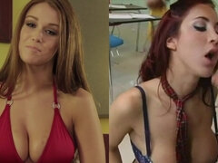 Velký zadek, Velké kozy, Kuřba, Honění, Homemade, Mezirasové, Zrzavé, Teenka