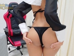 Lilith Kawaii looks incredibly hot and adorable as she tries on a sexy costume.