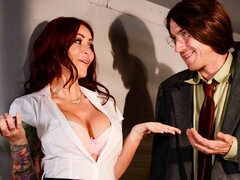 Traseiro, Bundão, Boquete, Transar de quatro, Beijar, Mãe gostosa, Ruivoa, Tatuagem