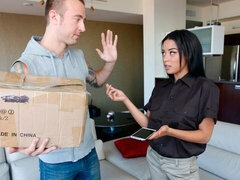 Maya Bijou�s day job is handling your package