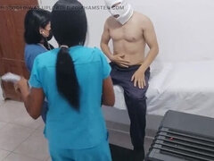 Naughty Nurse Seduces Patient For Hot Hospital Fuck - Martin13 & Negrita Sexy