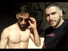 What Would You Do with These Two Macho in Front of You?