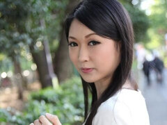 Skinny Asian girlfriend Hitomi Aida screwed in the doggy style