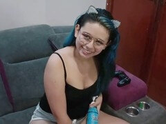Amateur handjob, colombian girl, latina amateur homemade