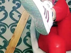 Femdom, Fotfetisch, Solo