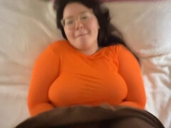 Bundão, Peitos grandes, Boquete, Gordinho, Óculos, Duro, Timidoa, Tetas