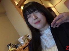 18 ans, Brunette brune, Japonaise, Orgasme, Chatte, Gicler, Suçant, Adolescente