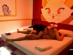 アジア人, ぽっちゃり, デカ尻, ぽちゃ, カップル, 言葉責め, 女, オーガズム