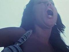 Anal, Babe, Stor pik, Pik sutte, Brunette, Par, Europærer, Vintage