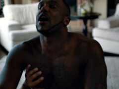 Massive Black hunk gets pounded in anal by his BF