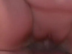 Hot lesbian Gina joins in couple and gets her pussy licked