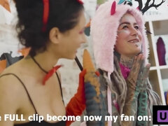 I Get Anal Destroyed From Stacy Bloom With Xl Dildo - Hallooween Special Teaser