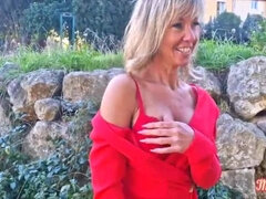Emmy, a Sexy Blonde Milf from France Part 1