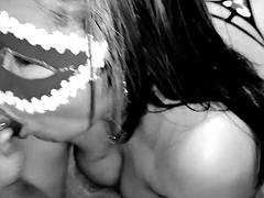 Amateur, Sucer une bite, Fille latino