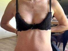 Tityfuck bra, skinny titjob, titjob bra
