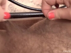 A freshly made bed makes Lariona very horny today