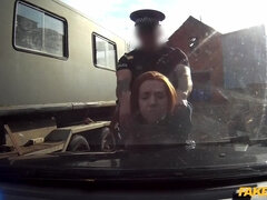 Unfaithful Redhead Girlfriend Gets The Full Length Of A Policemans Big Cock Inside Her With Monty Cash And Candi Cox