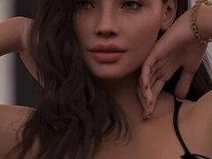 Dreidimensional, Grosser arsch, Grosse titten, Betrug, Spiele, Hausfrau, Uniform, Ehefrau