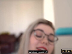 Amateur, Cul, Gros cul, Brunette brune, Éjaculation interne, En levrette, Collant, Russe