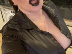 아마추어, 큰 가슴, 영국인, 야한 이야기, 여자 지배, 밀프, 정부