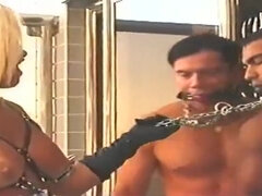 Anal, Traseiro, Loiroa, Boquete, Mulher dominante, Masturbação, Punhos, Xoxota