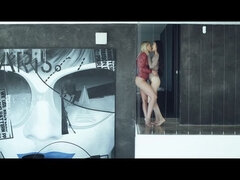 Asiatica, Nero, Bionda, Clitoride, Baciando, Lingerie, Naturale, Capezzoli