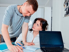 Amatør, Stor røv, Stor pik, Pik sutte, Hundestilling, Kort hår, Mager, Teenager