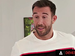 DEVILS FILM - Naughty Teen Blonde Emma Rosie Gets Ass Fucked By An Older Handyman