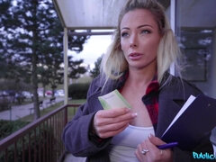 Chica, Mamada, Garganta profunda, Sexo duro, Dinero, Al aire libre, Público, Montar