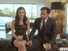 Stor pik, Pik sutte, Brunette, Pik, Komme på ansigtet, Imellem racer, Fisse, Ridning