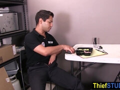 Cop using unique interrogation technique