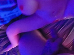 Young Horny Stud Fucks Tight Little Pussy on American Sex Dolls Pussy