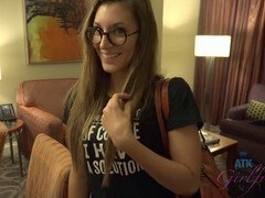 Moka joins for a little fun before she gets all dressed up for your virtual date