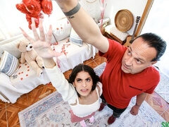 18 jahre, Grosser arsch, Grosser schwanz, Blasen, Braunhaarige, Hundestellung, Natürlichen titten, Jungendliche (18+)