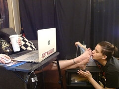 아마추어, 흑갈색 머리, 커플, 레즈비언