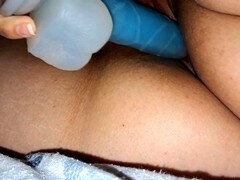 Big booty latina, clit pump orgasm, big natural ass