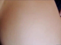 German MILF drinks red wine and sucks big dick