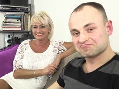 Leie, Hinter den kulissen, Blondine, Hd, Reif, Milf