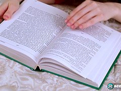 Jia Lissa Fingers Her Red Bush with Intense Masturbation